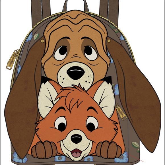 Loungefly Fox and the Hound backpack - Picture 1 of 1